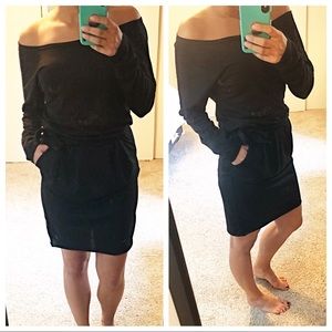 Off the shoulder dress